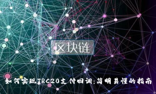 如何实现TRC20支付回调:简明易懂的指南