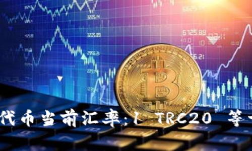 波场链TRC20代币当前汇率：1 TRC20 等于多少人民币？