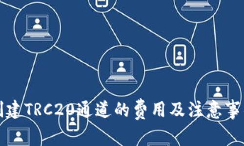 创建TRC20通道的费用及注意事项